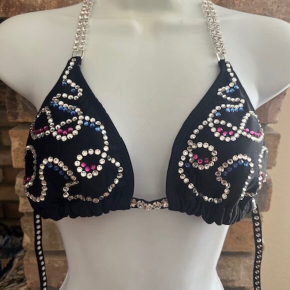 Figure Physique Bodybuilding Competition NPC Contest Posing Suit - Picture 3 of 10